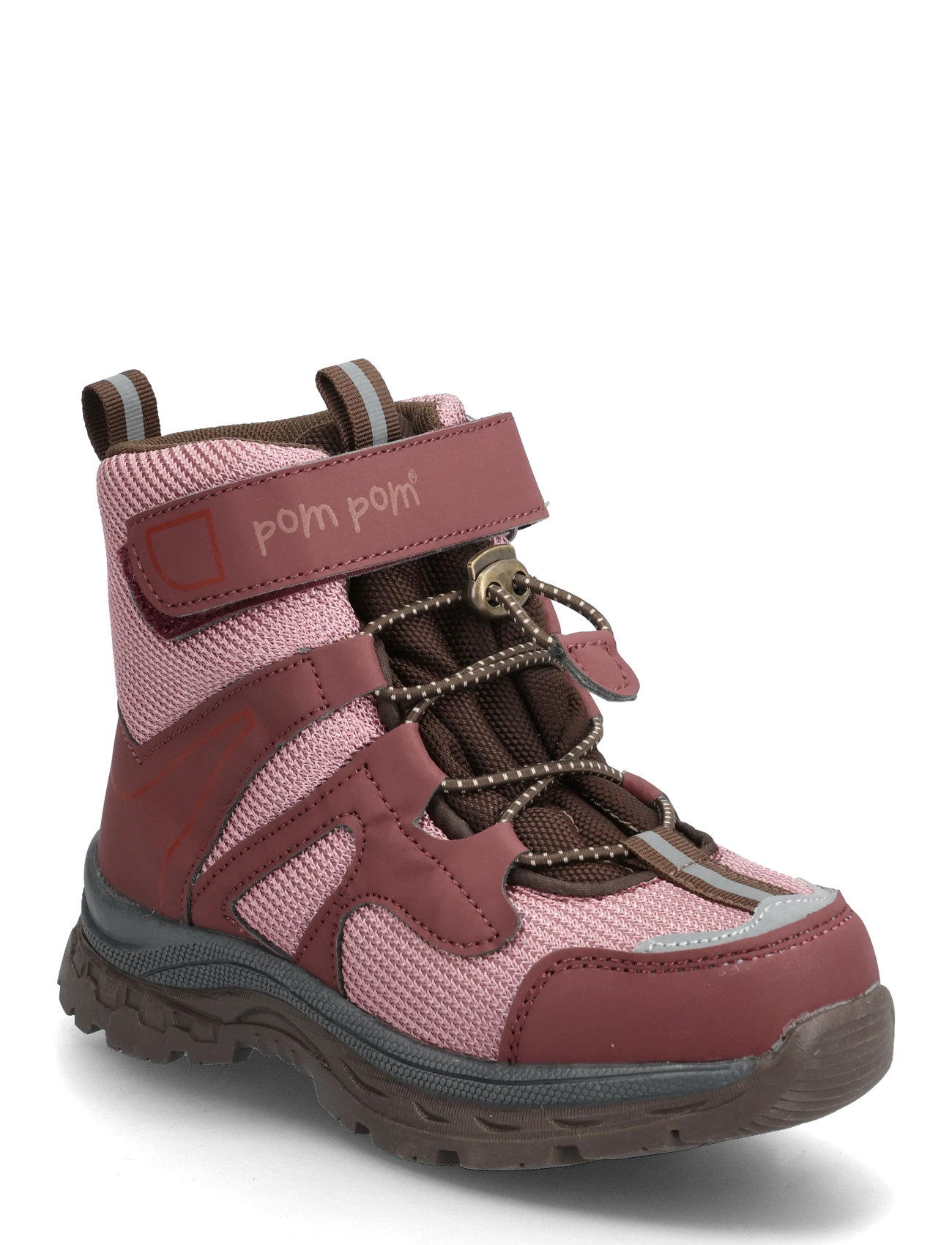 POM POM Pmwilder Trecking Stiefel Burgundy - 29 - Kinder