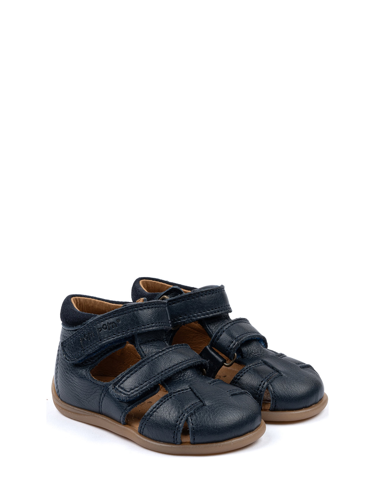 Starters™ Two Velcro Sandal Shoes Summer Shoes Sandals Navy Pom Pom