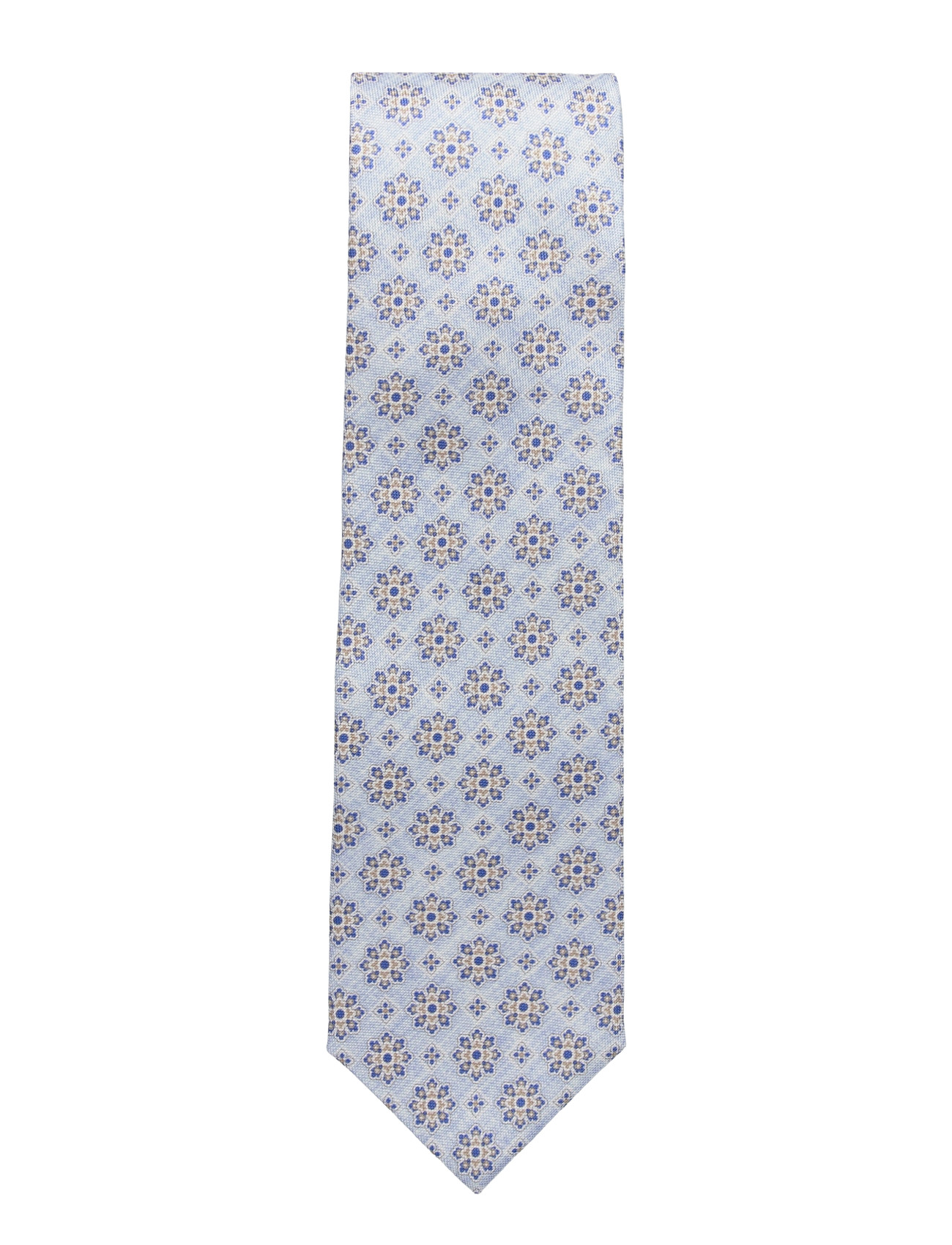 Portia 1924 Pattern Silk Tie, One Size, Multi/patterned, Tilbehør > Slips, Herre