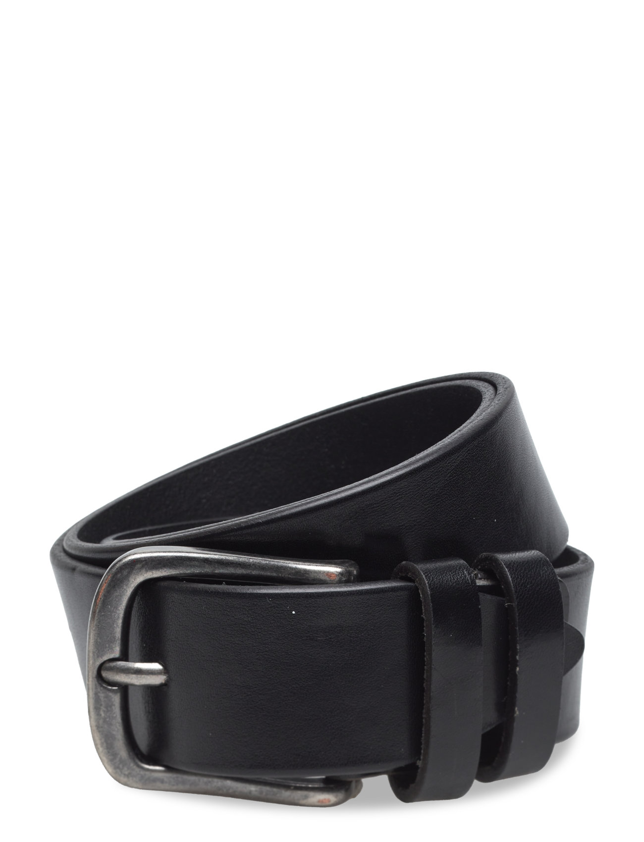 Portia 1924 Black Full Grain Leather Belt Belts