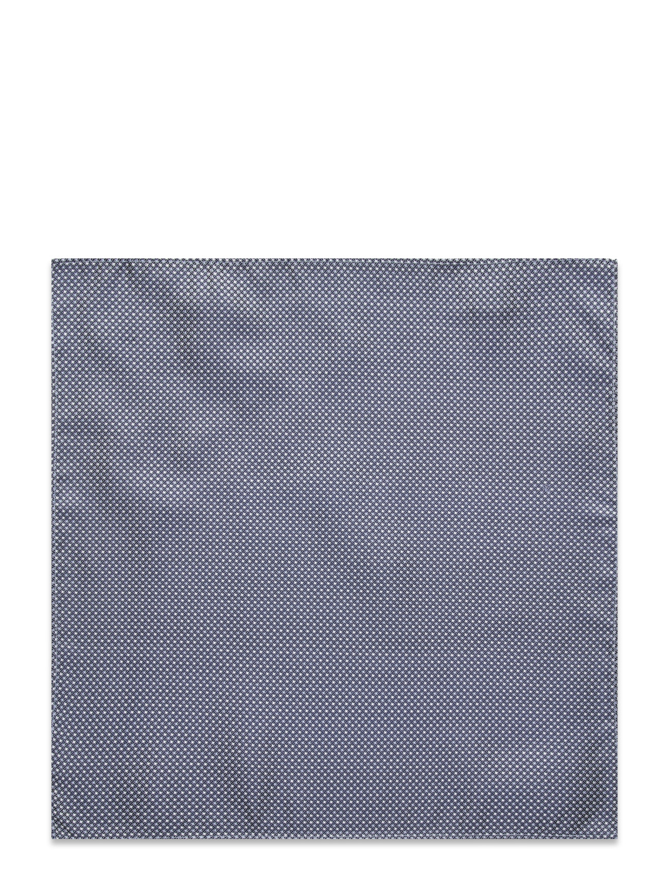 Portia 1924 Pattern Silk Pocket Square, One Size, Navy, Tilbehør > Lommeklude, Herre