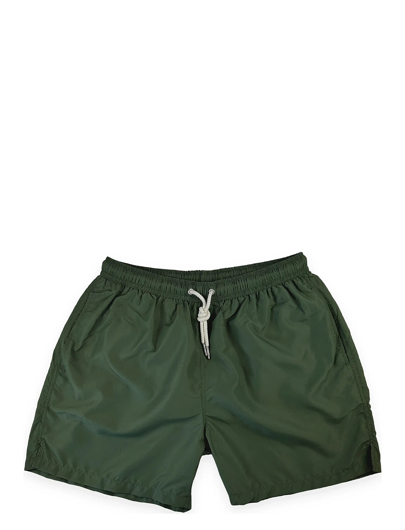 Portia 1924 Solid Swim Shorts Khaki Green