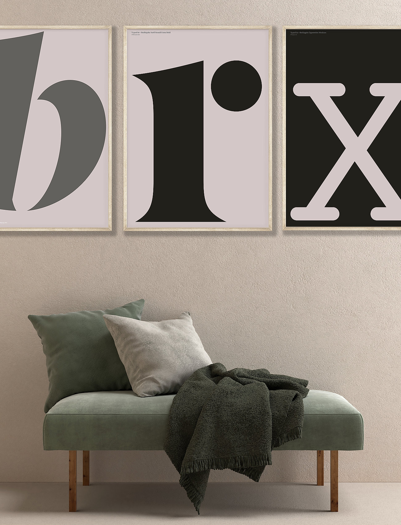 Poster & Frame Berlingske-Skra-B, 42X29.7 cm, Multi/patterned, Plakater > Illustrationer, Unisex