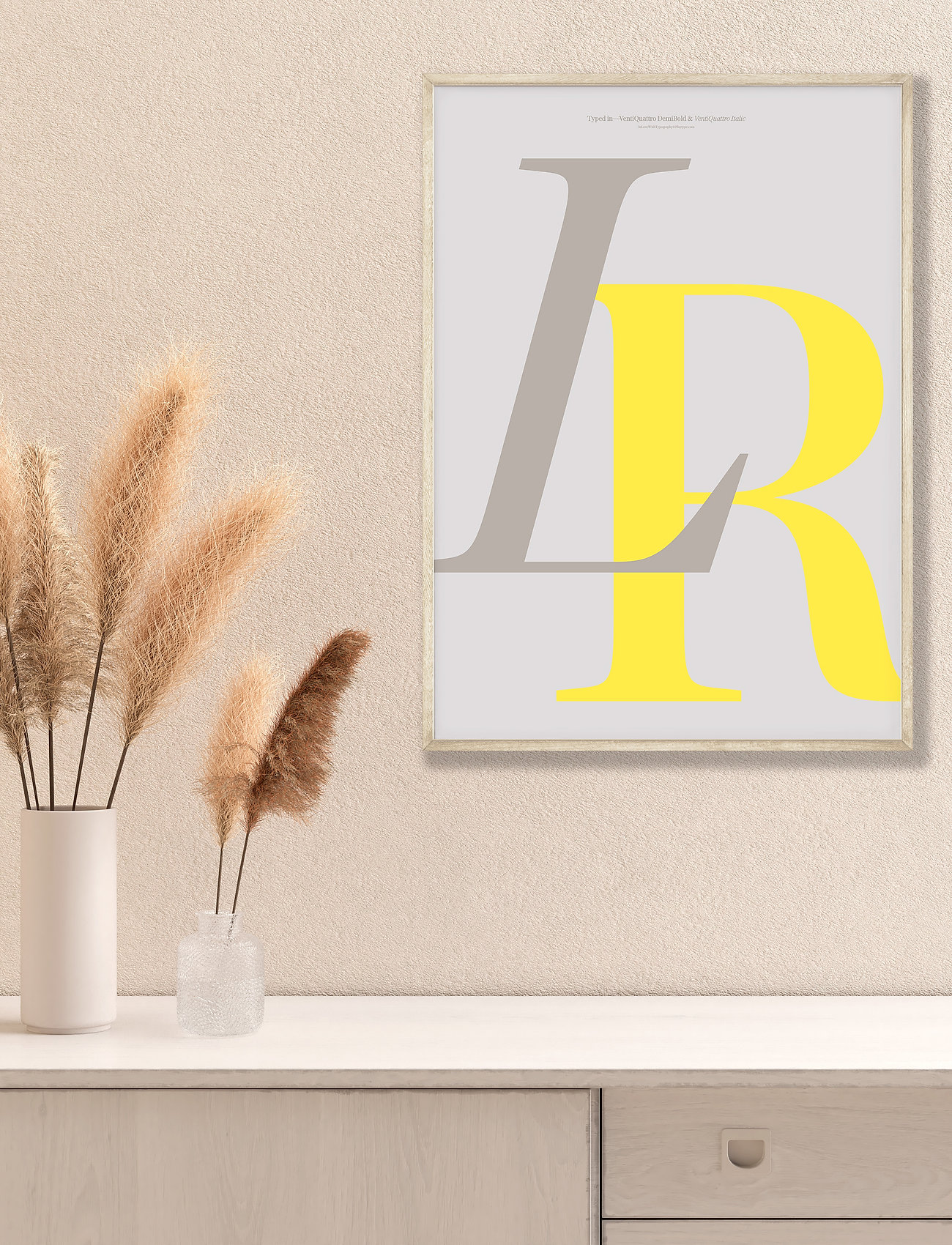 Poster & Frame Ilwt-Lr, 70X100 cm, Multi/patterned, Plakater > Illustrationer, Unisex