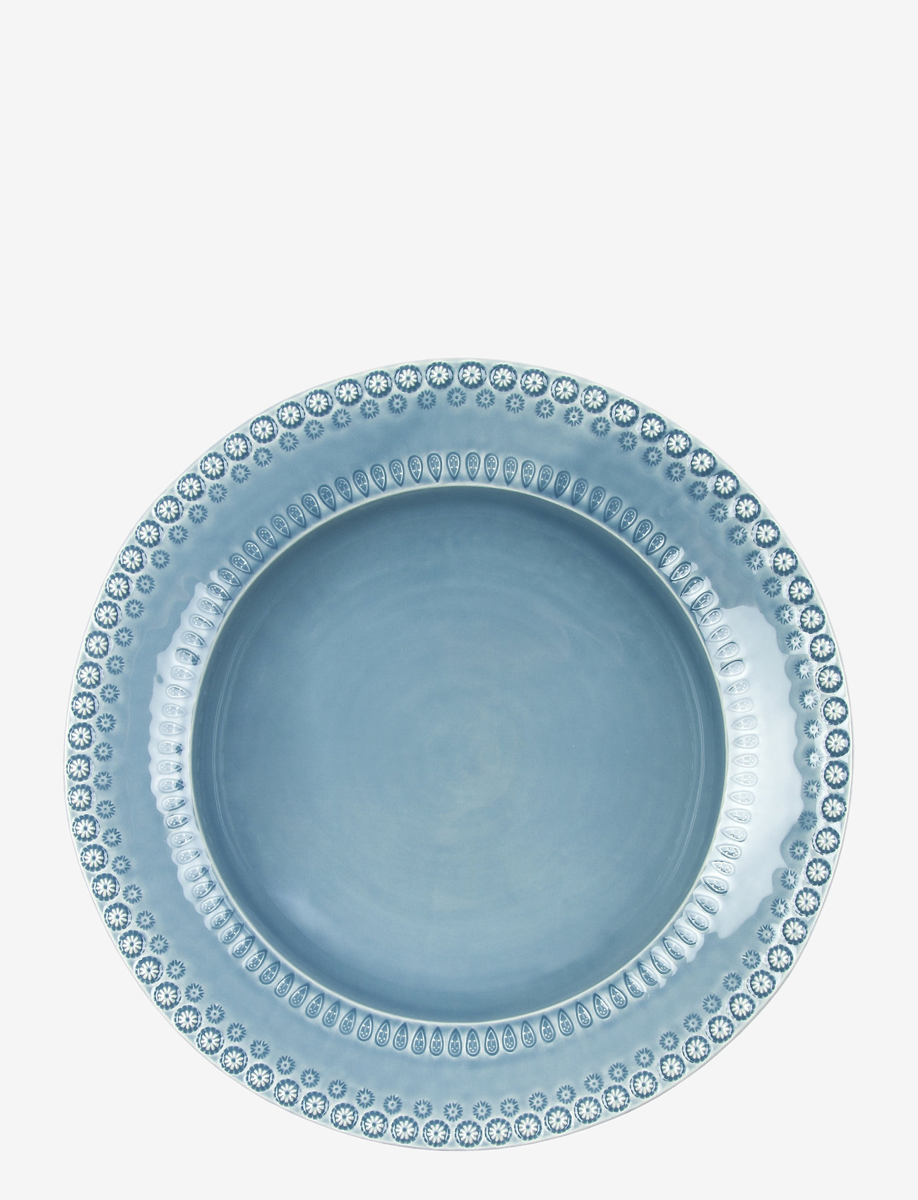 PotteryJo - DAISY Pastabowl 1-PACK 35 cm - pastatallrikar - dusty blue - 0
