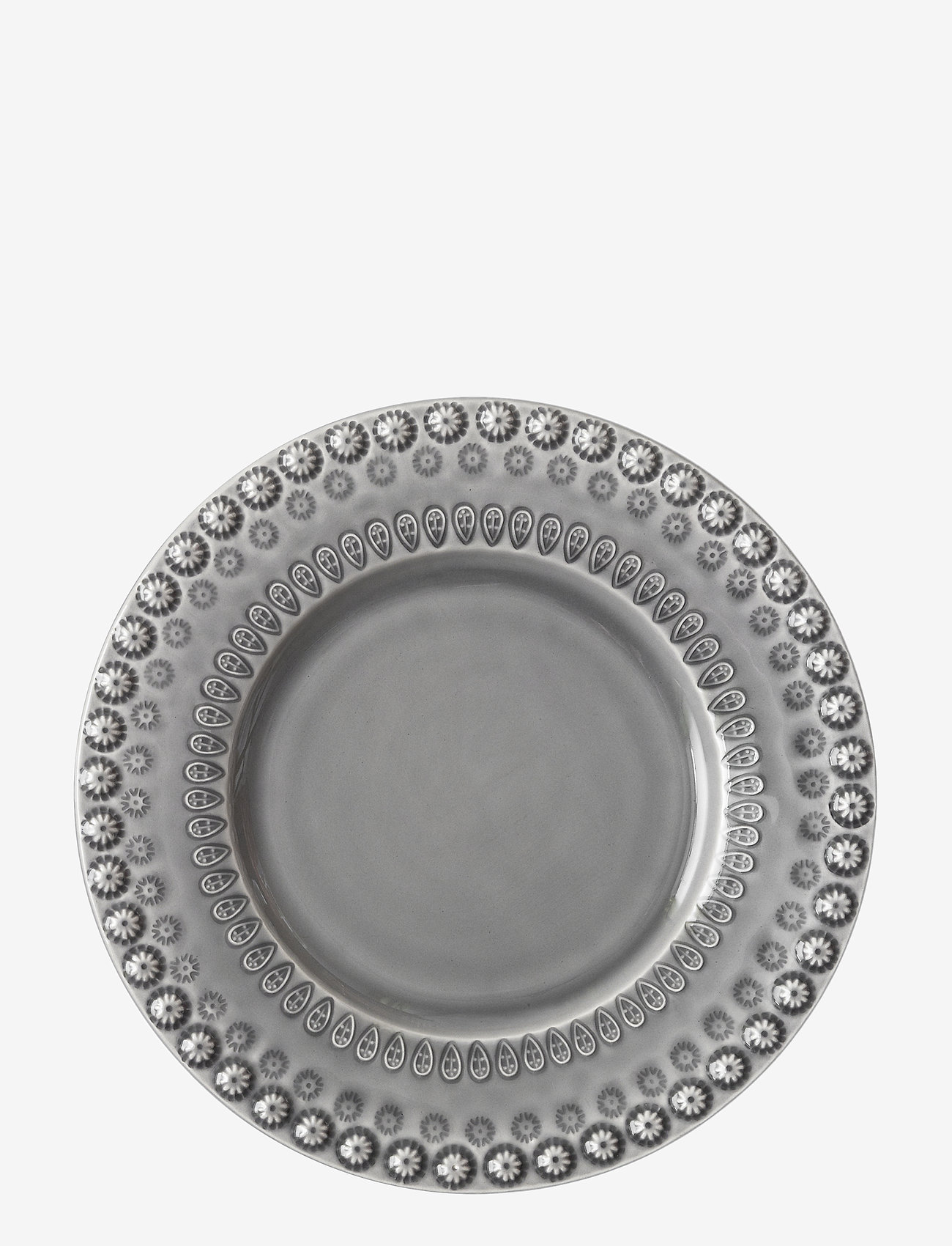 PotteryJo - DAISY Dessertplate 22 cm 2-PACK - assietter - soft grey - 0