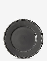 DARIA Dinnerplate 28 cm stoneware 2 -pack - CLEAN GREY