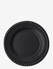 DARIA Dessertplate 22 cm stoneware 2-pack - INK BLACK
