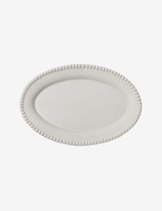 DARIA Oval platter - serveringsfat & uppläggningsfat - cotton white