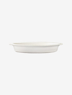 DARIA Ovenshape 35 cm stoneware - ugnsformar - cotton white