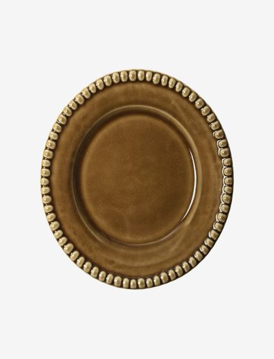 DARIA Dessertplate 22 cm stoneware - assietter - umbra