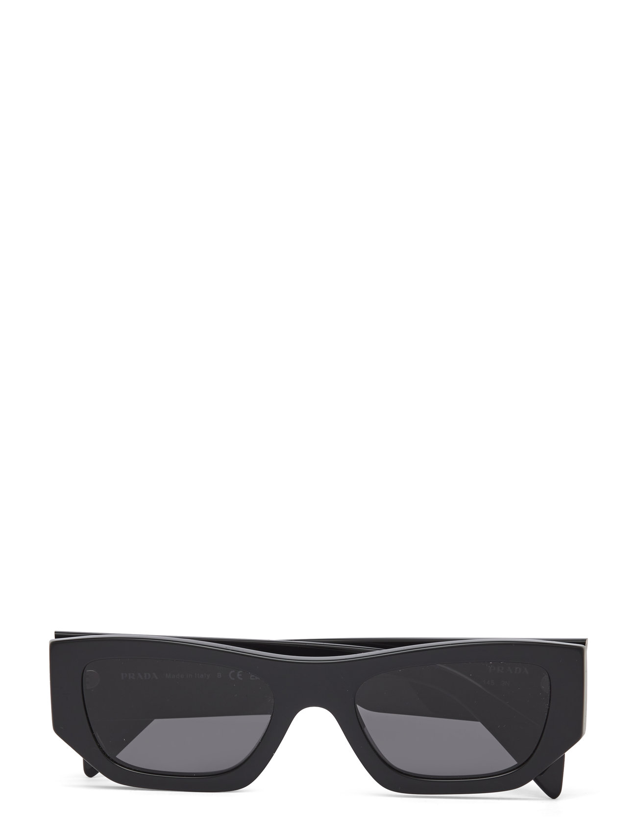 0Pr A01S 53 16K08Z Accessories Sunglasses D-frame- Wayfarer Sunglasses Black Prada Sunglasses