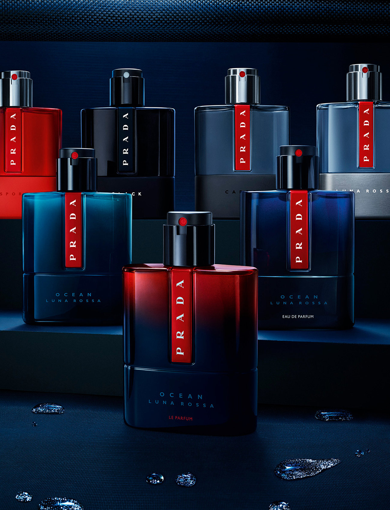 Prada Prada Luna Rossa Ocean Eau De Toilette 100ml, 100ml, Blue, Parfume > Eau De Toilette, Herre