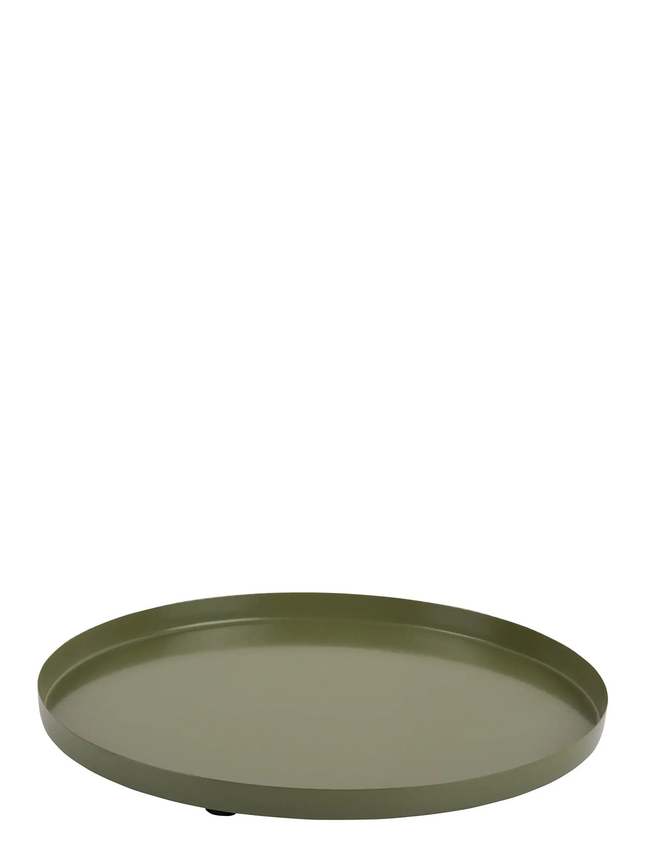 present time Tray Servir Round Extra Small, Ø 25 cm, Khaki green, Spisesteder Og Bordtilbehør > Bakker, Unisex