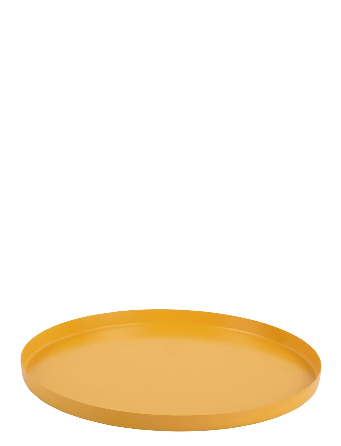 present time Tray Servir Round Extra Small, Ø 25 cm, Yellow, Spisesteder Og Bordtilbehør > Bakker, Unisex