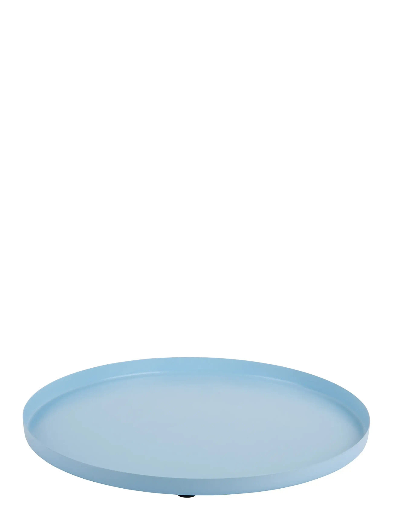 present time Tray Servir Round Small, Ø 30 cm, Blue, Spisesteder Og Bordtilbehør > Bakker, Unisex