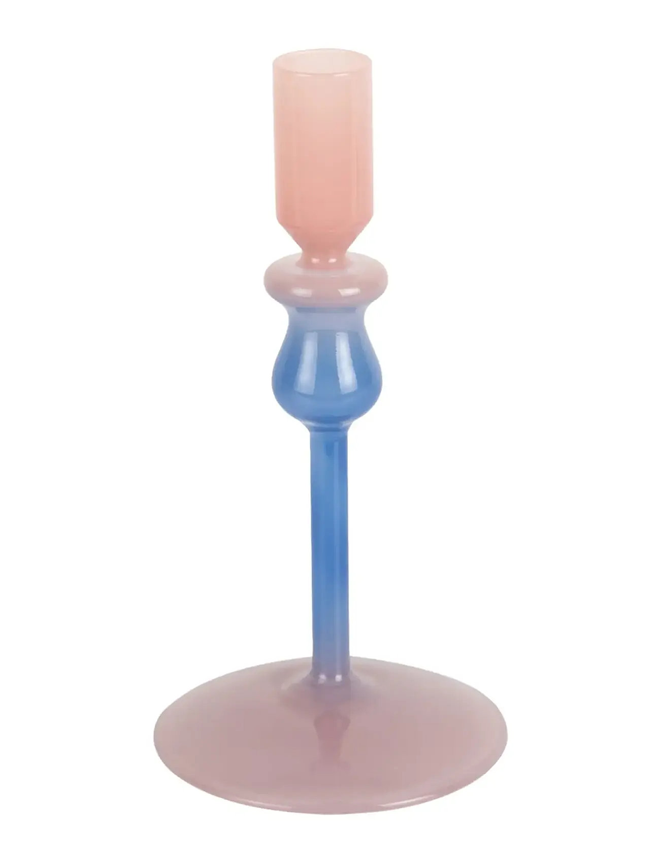 present time Candle Holder Duo Colores Small, H 19 cm, Multi/patterned, Lysestager & Lanterner > Lysestager, Unisex