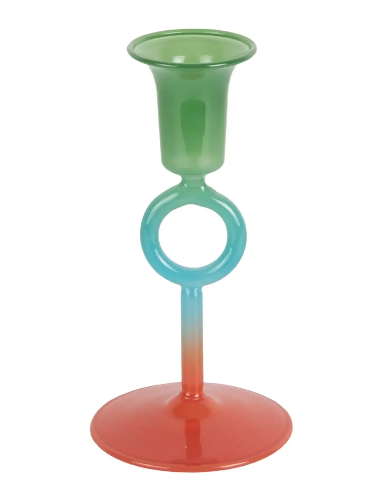 present time Candle Holder Anillo Vivo Small, H 15 cm, Multi/patterned, Lysestager & Lanterner > Lysestager, Unisex