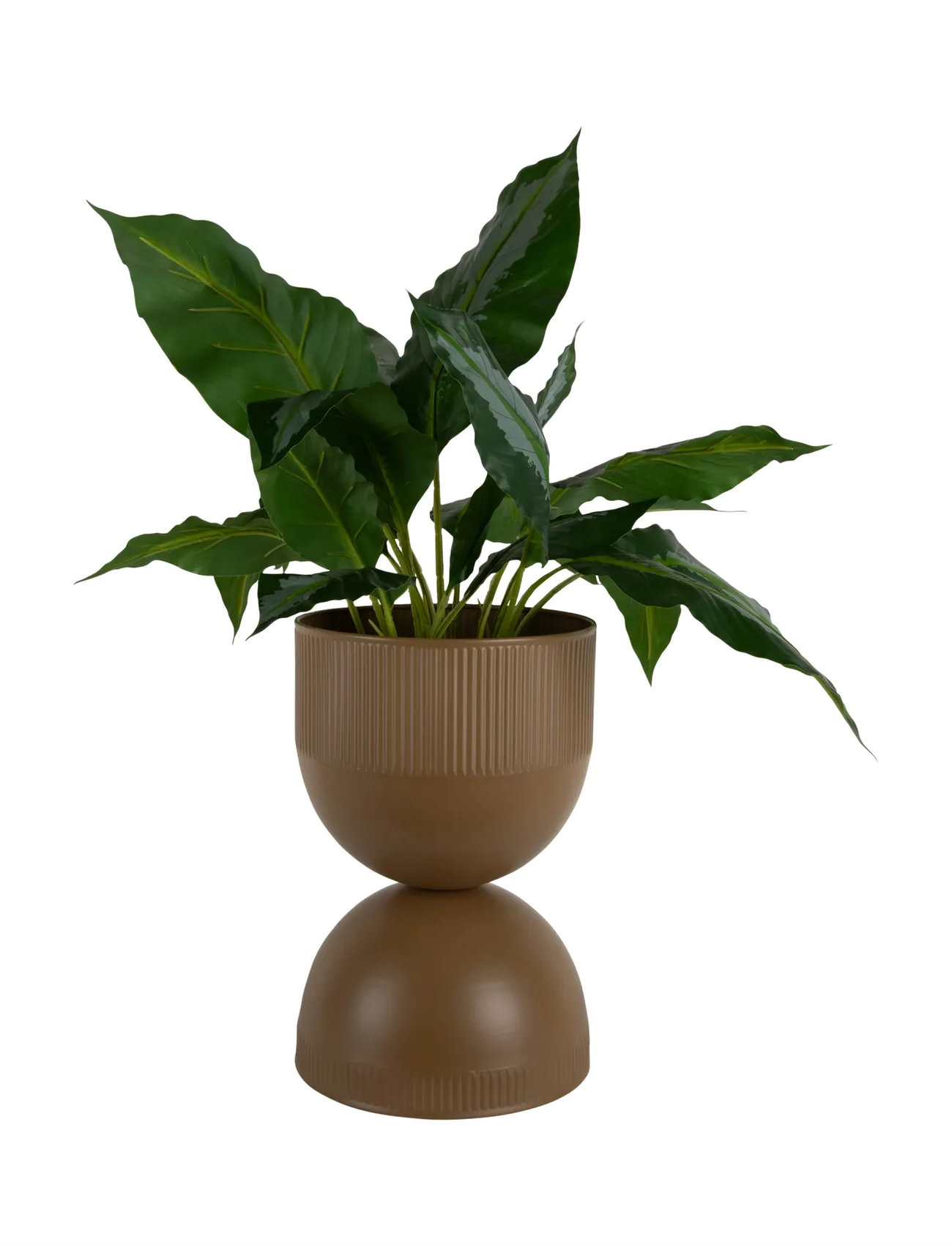 present time Plant Pot Tonar Medium, H 39 cm, Brown, Dekoration > Blomsterpotter, Unisex