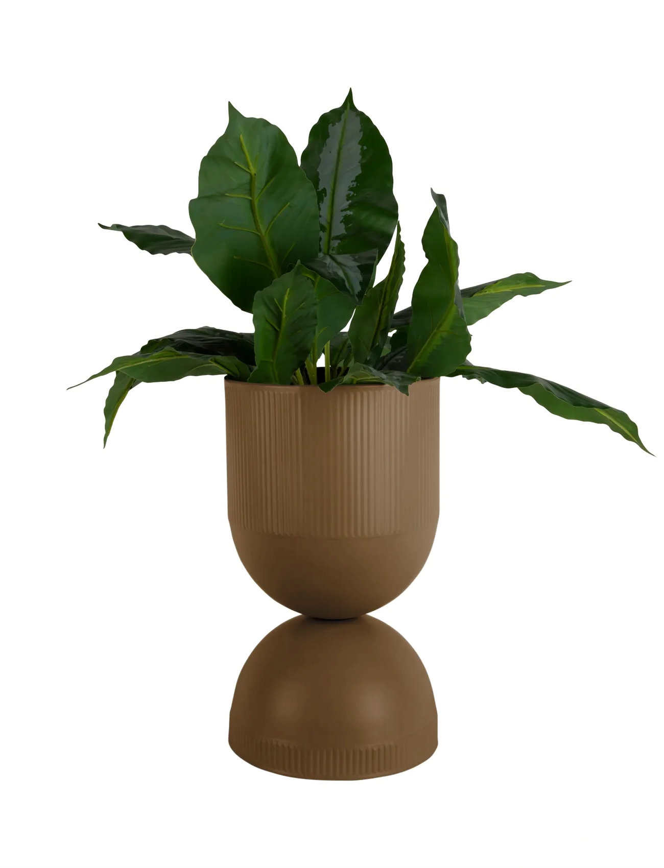 present time Plant Pot Tonar Large, H 45 cm, Brown, Dekoration > Blomsterpotter, Unisex