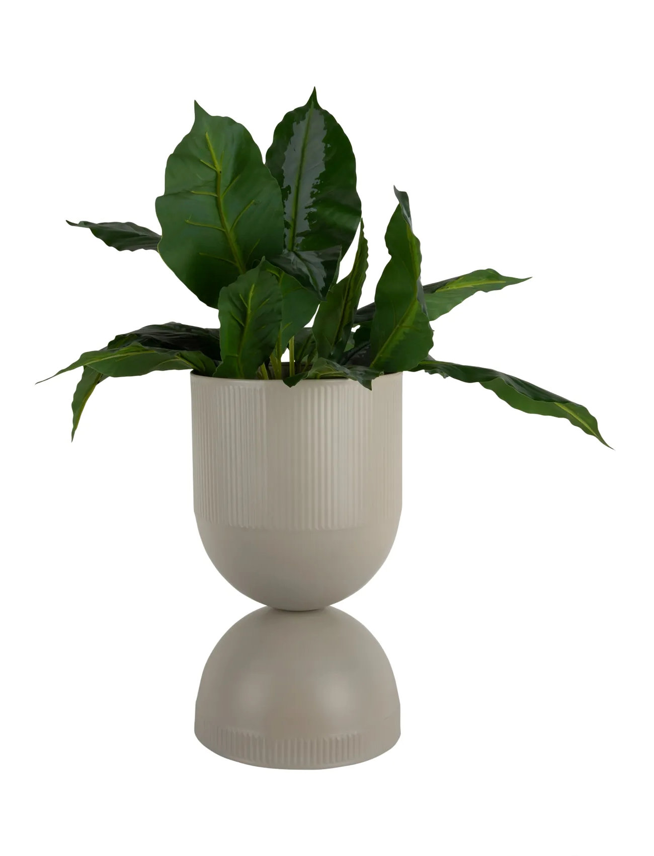 present time Plant Pot Tonar Large, H 45 cm, Beige, Dekoration > Blomsterpotter, Unisex
