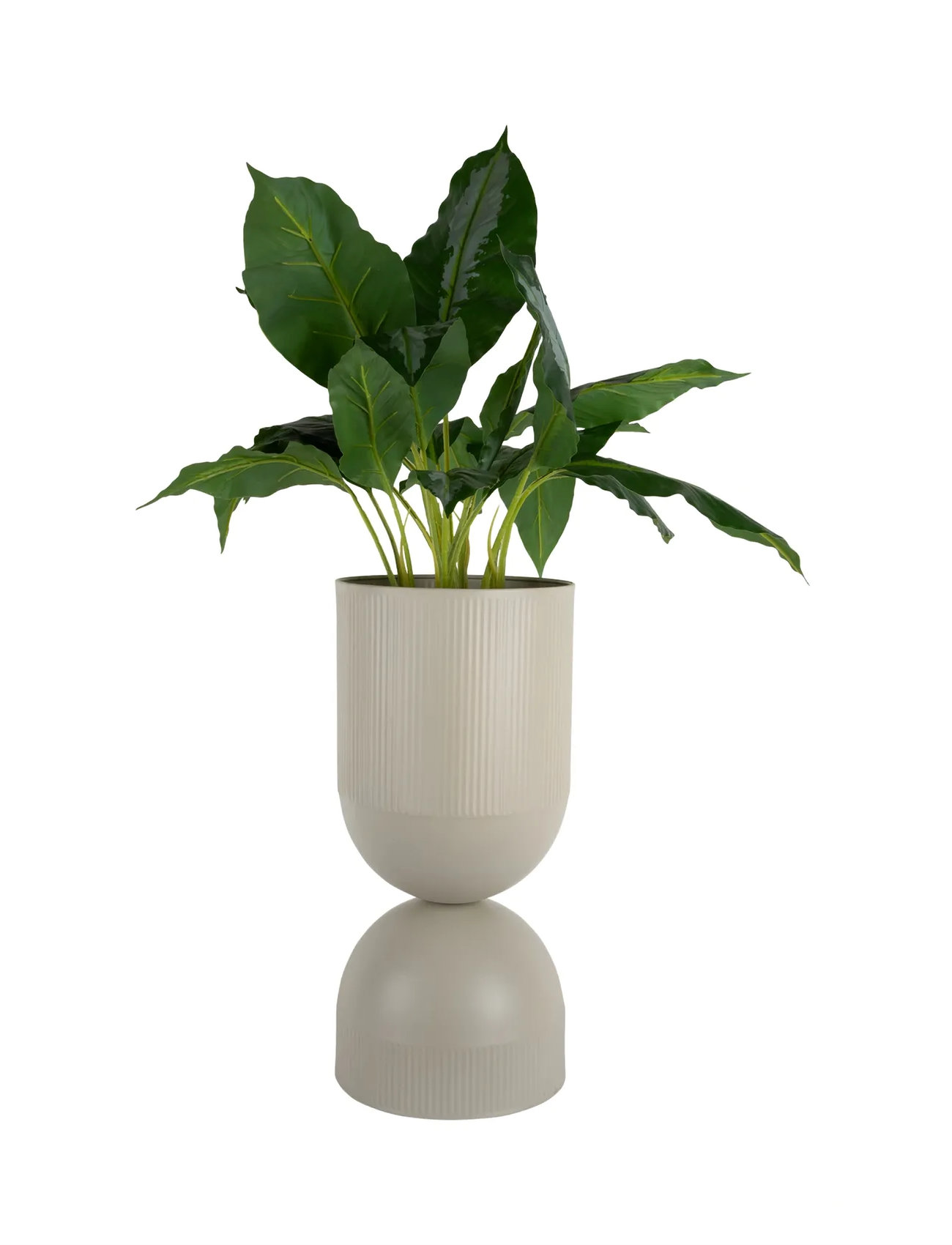 present time Plant Pot Tonar Xl, H 55 cm, Beige, Dekoration > Blomsterpotter, Unisex