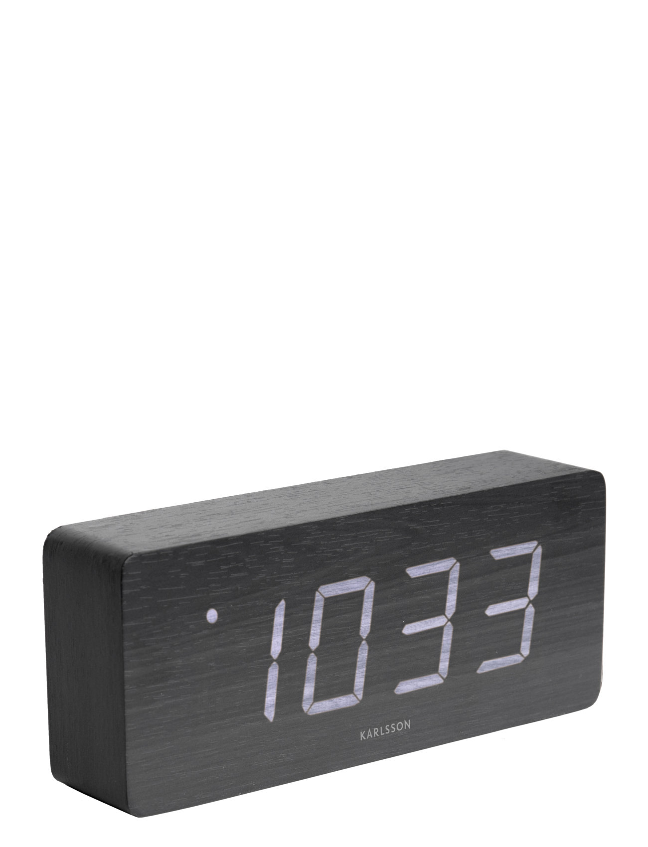 Alarm Clock Tube Home Decoration Watches Alarm Clocks Black KARLSSON