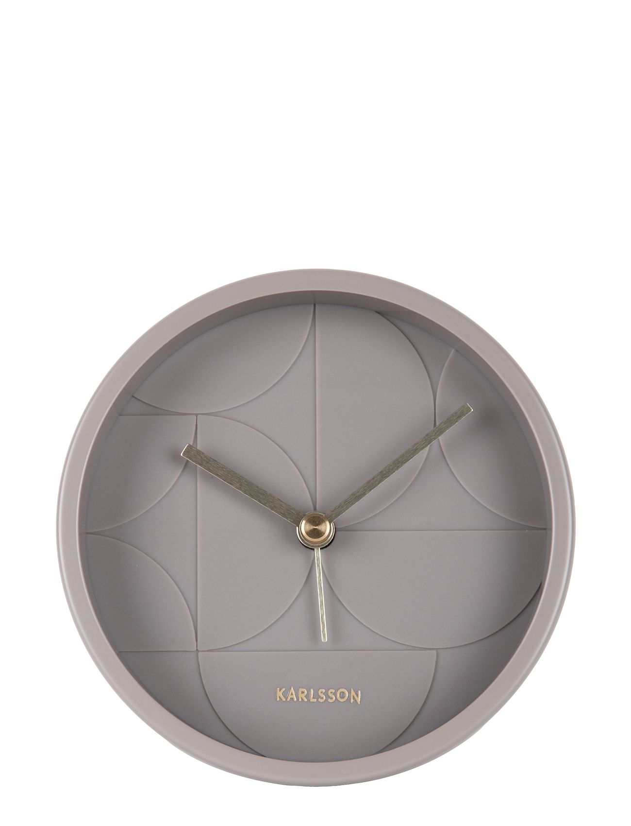 KARLSSON "Alarm Clock Echelon Circular Dark Grey Home Decoration Watches Alarm Clocks KARLSSON"