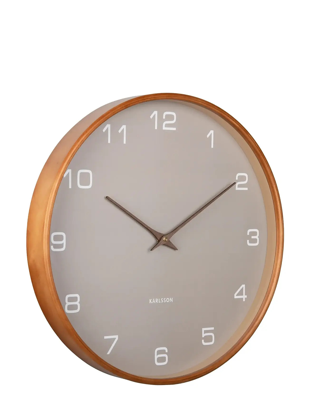 Veggklokke - Karlsson Acento Grå