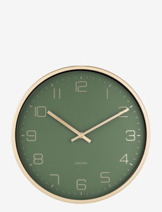 Wall clock  Elegance - sienas pulksteņi - green