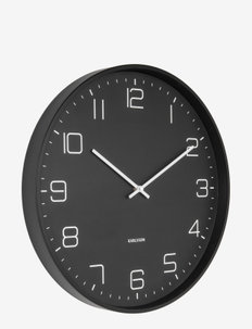 Wall clock Lofty - wall clocks - black