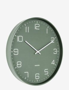 Wall clock Lofty - sienas pulksteņi - green