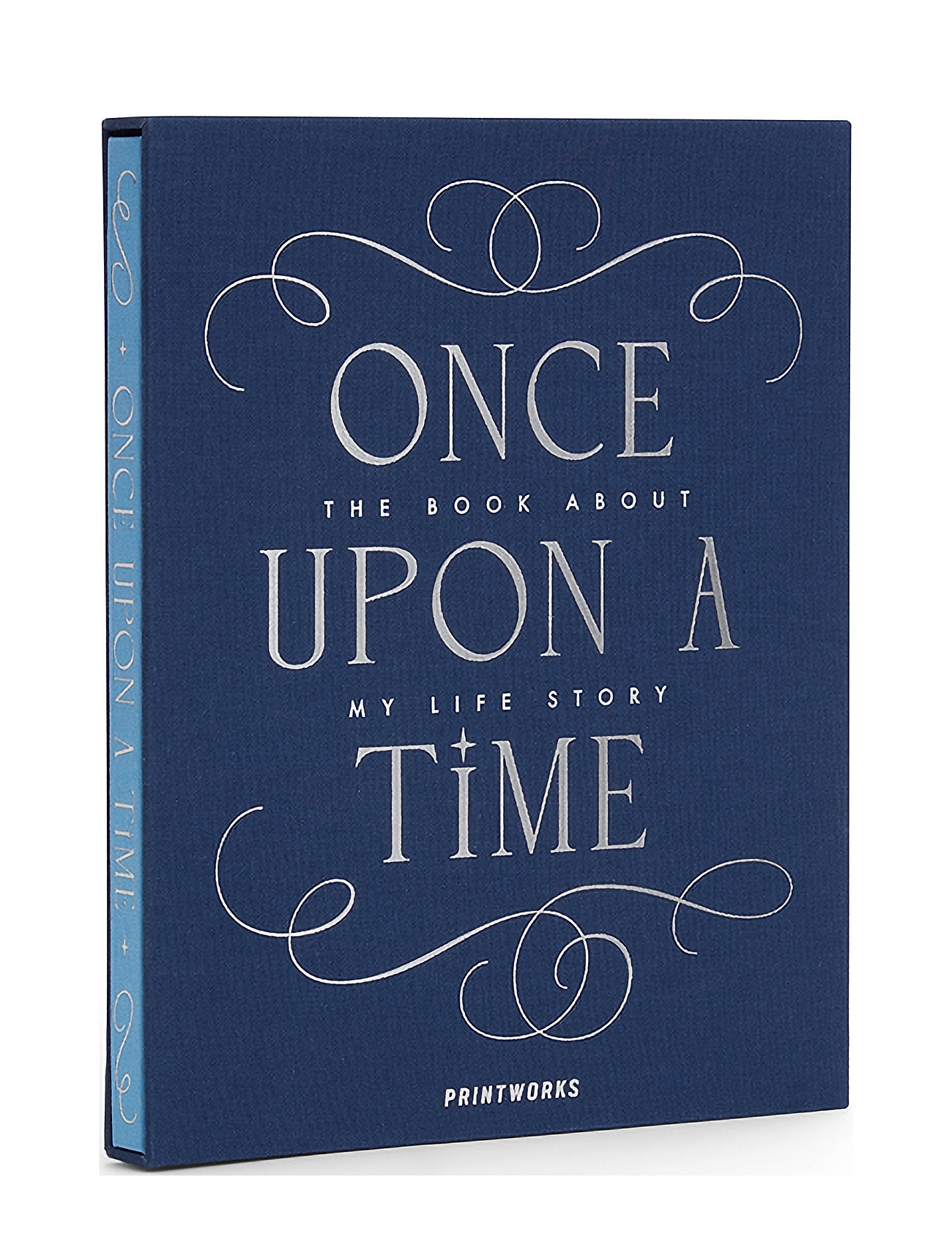 Once Upon A Time - The Book About My Life Story Home Decoration Office Material Calendars & Notebooks Blue PRINTWORKS
