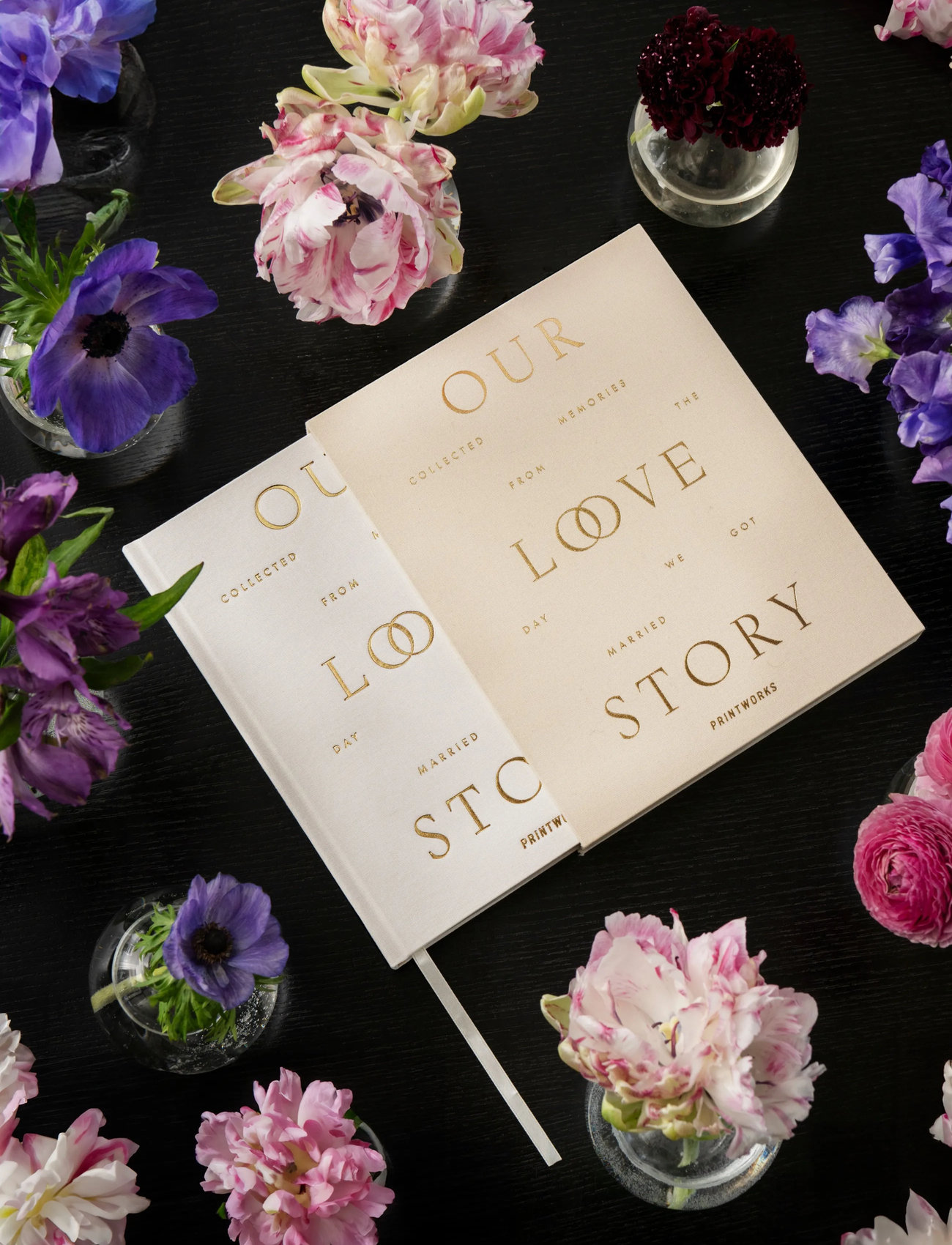 PRINTWORKS Our Love Story - Wedding Journal, One Size, Beige, Dekoration > Bøger, Unisex