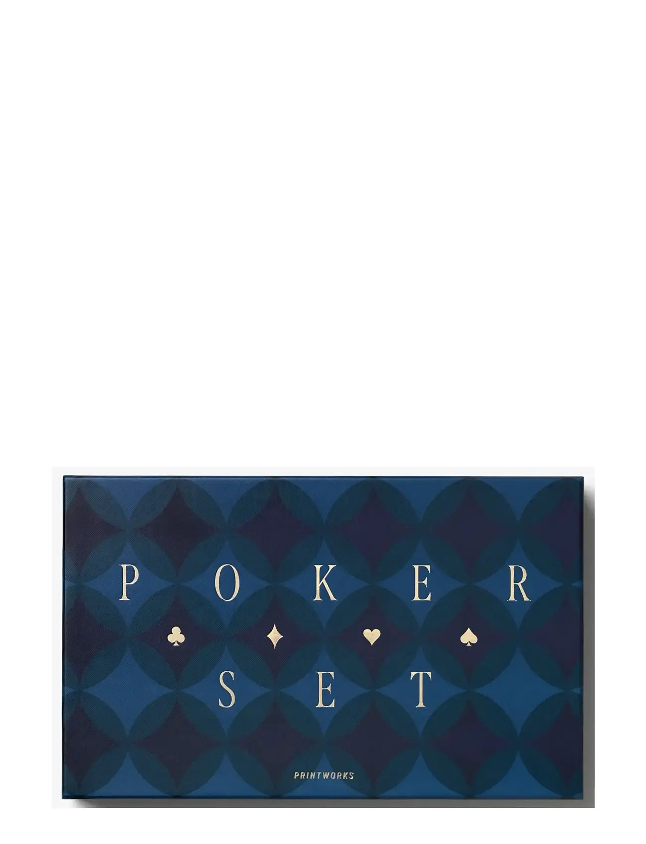 PRINTWORKS Classic - Art Of Poker, Diamonds, One Size, Navy, Puslespil Og Spil > Spil, Unisex