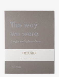 Photo album - The Way We Were - fotoalben - grey