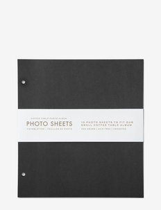 Photo Album - 10-pack refill paper (S) - fotoalbum - black
