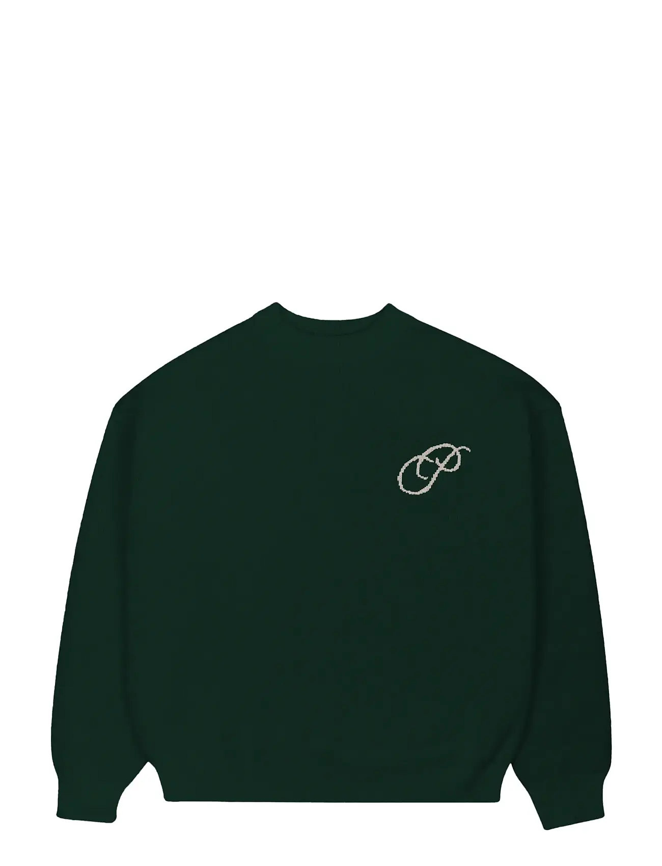 PROHIBITED Initial Knit Pullover Grün - XXL - Damen