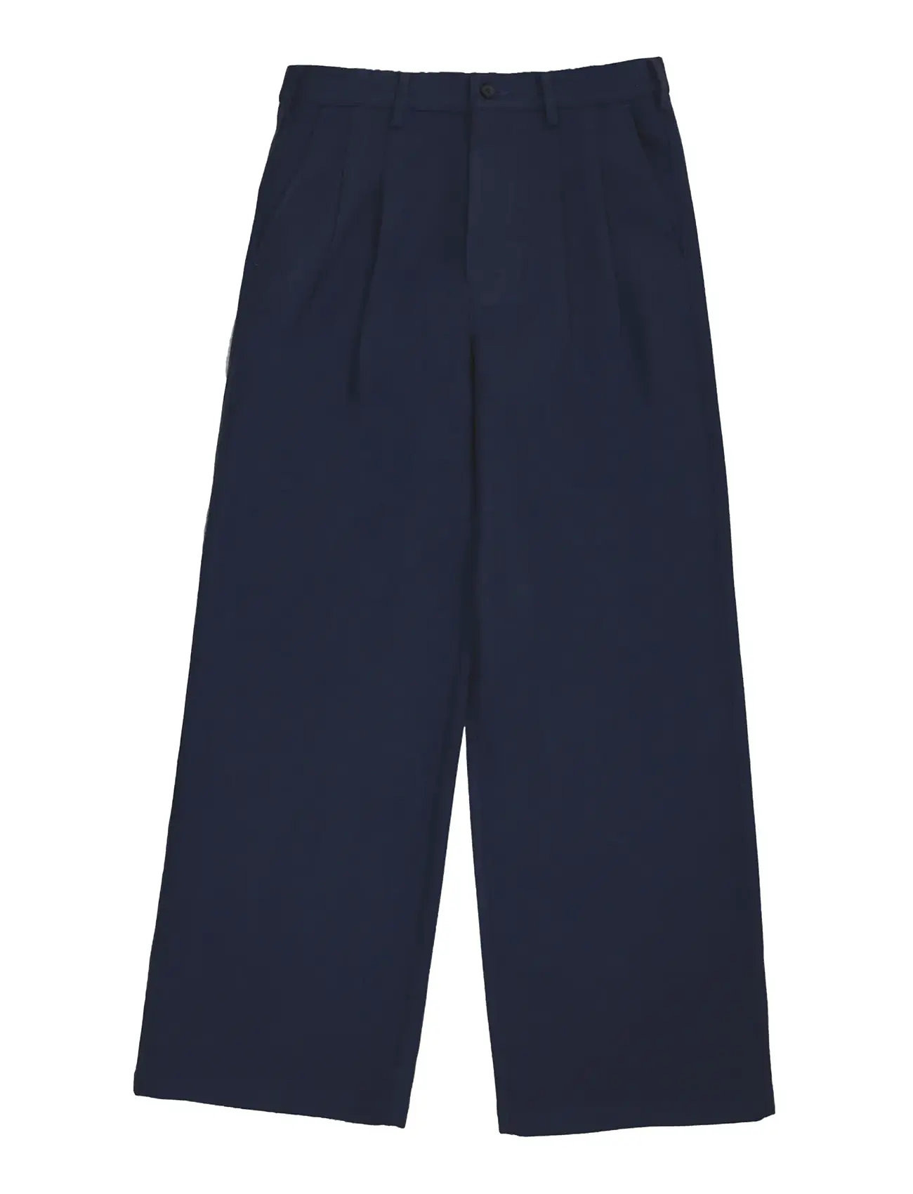 PROHIBITED Double Pleated Club Hosen Navy - 34x32 - Damen
