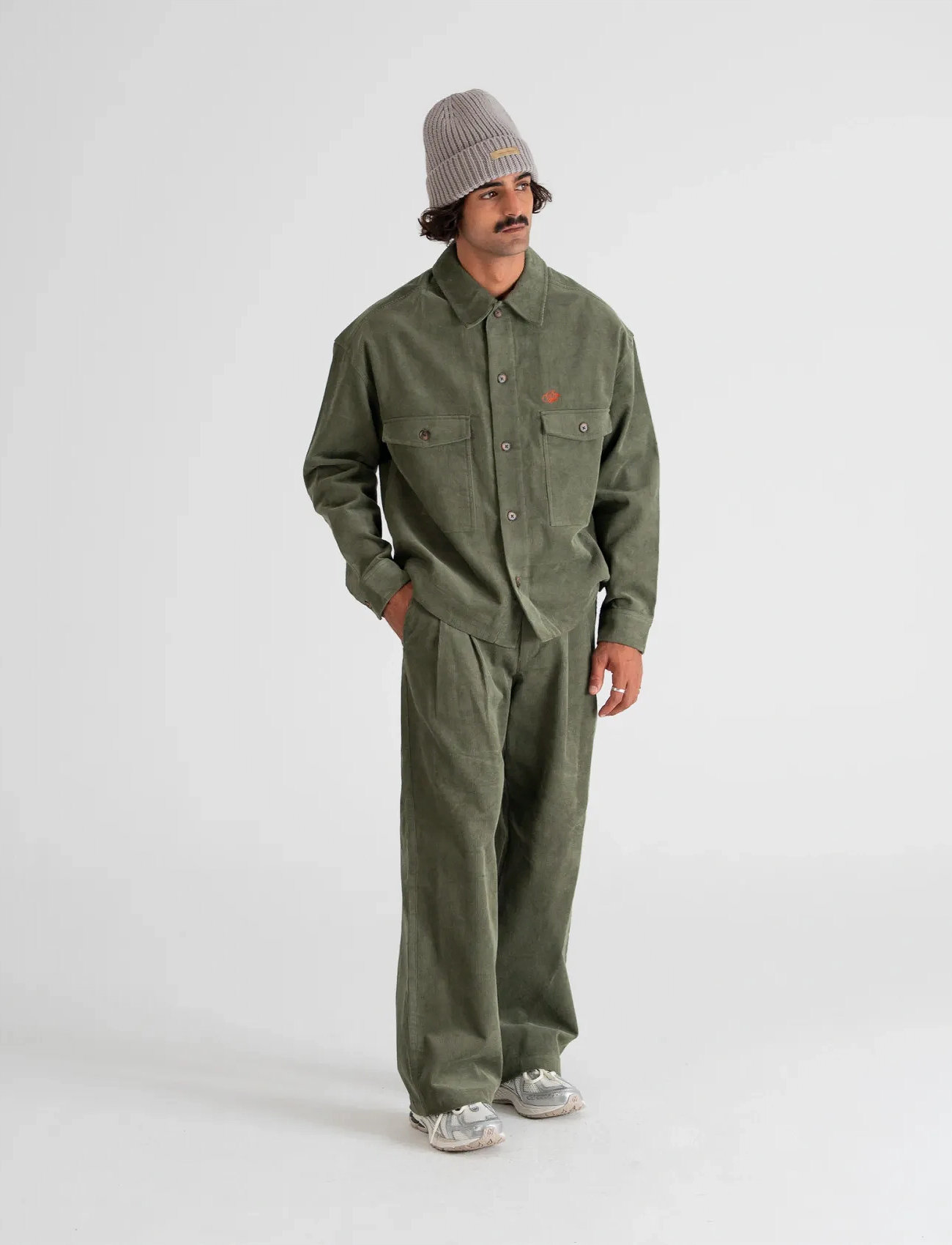 Prohibited Ranger Corduroy Pants, 30, Green, Jeans > Afslappede, Herre
