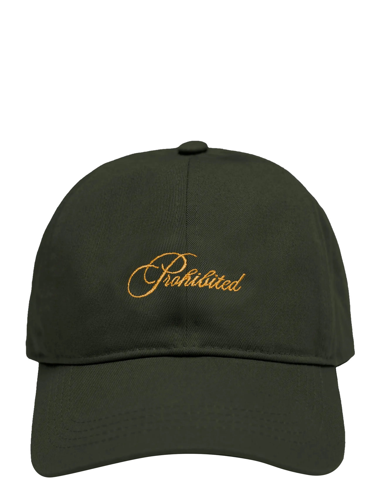 PROHIBITED The Basecap Khaki - One Size - Damen