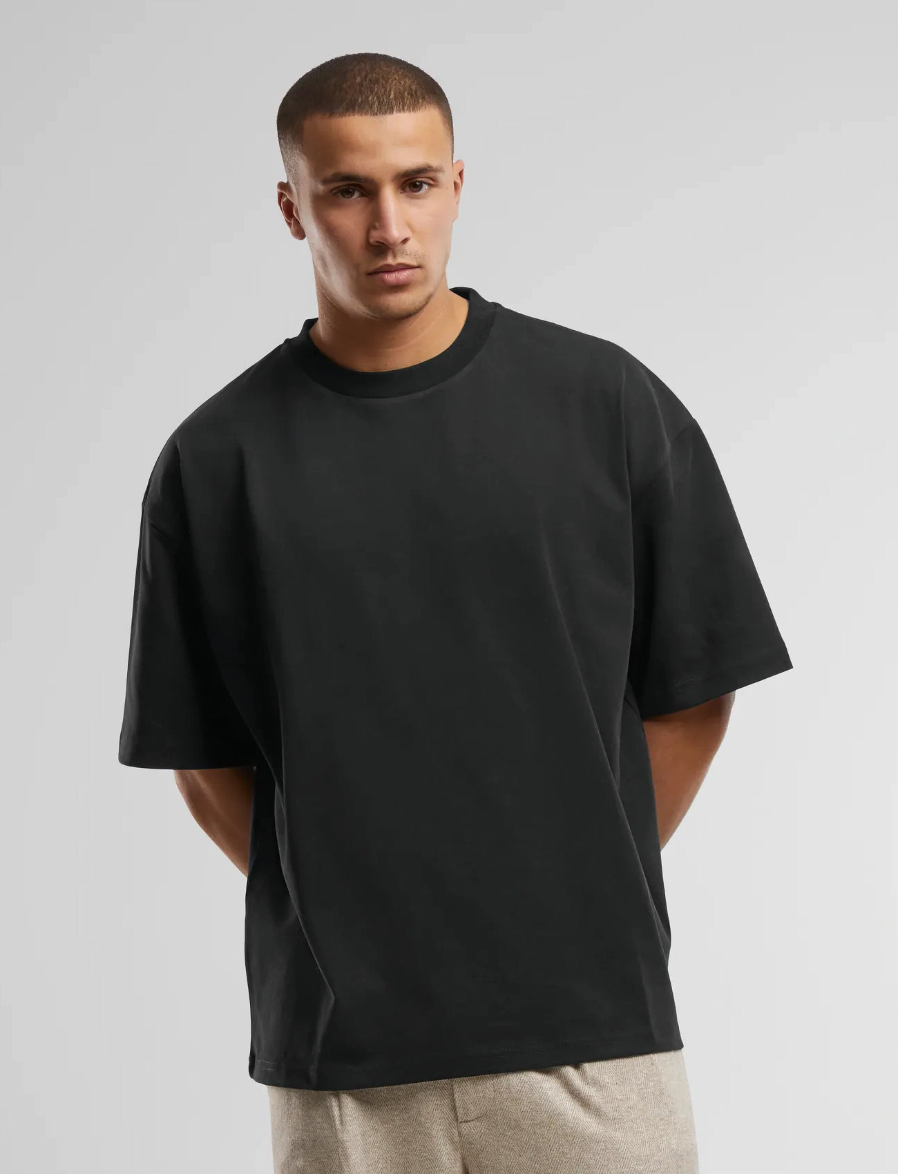 Prohibited Oversized Tee, L, Black, T-Shirts > Kortærmede, Herre