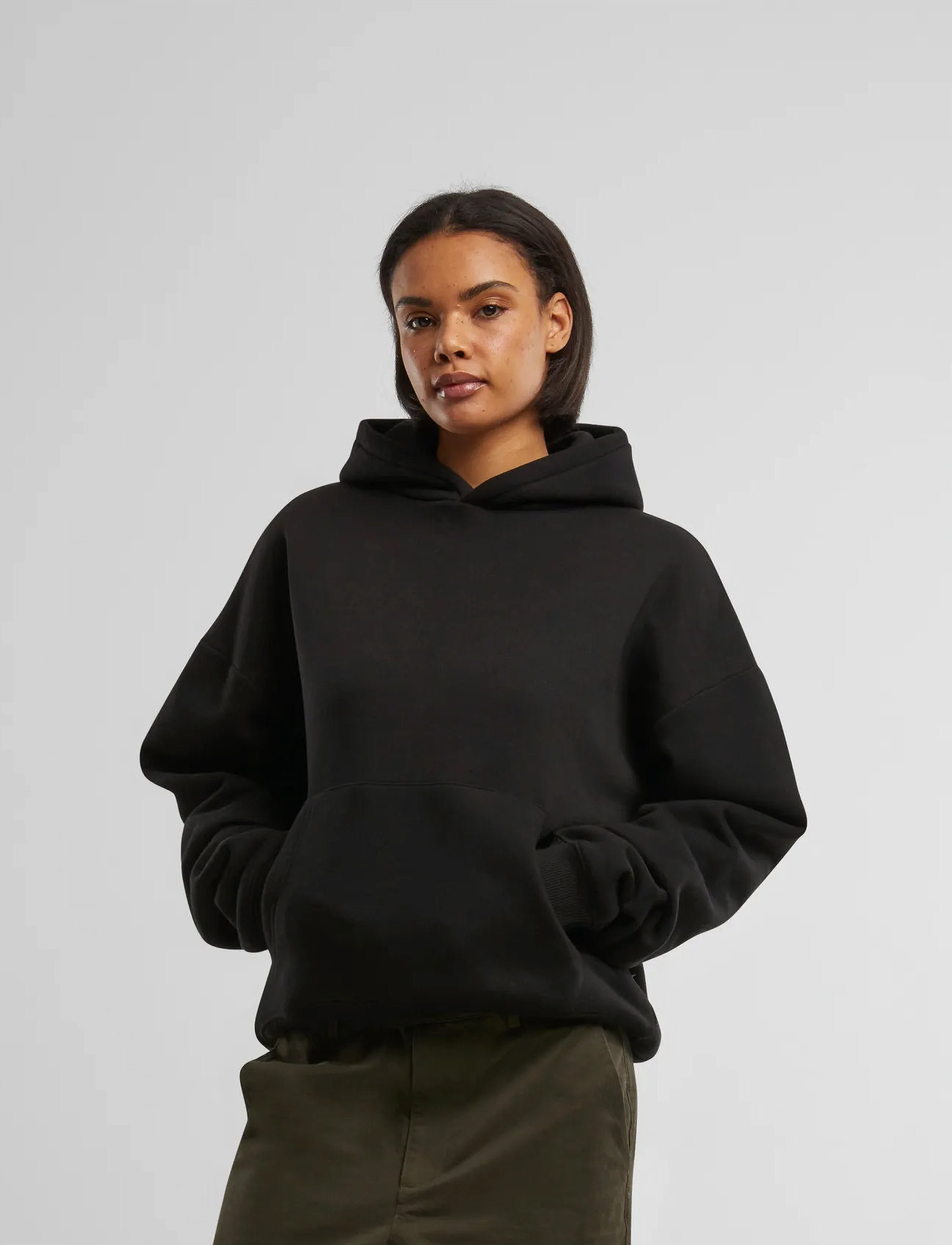Prohibited Oversized Hoodie, S, Black, Sweatshirts & Hættetrøjer > Hættetrøjer, Herre