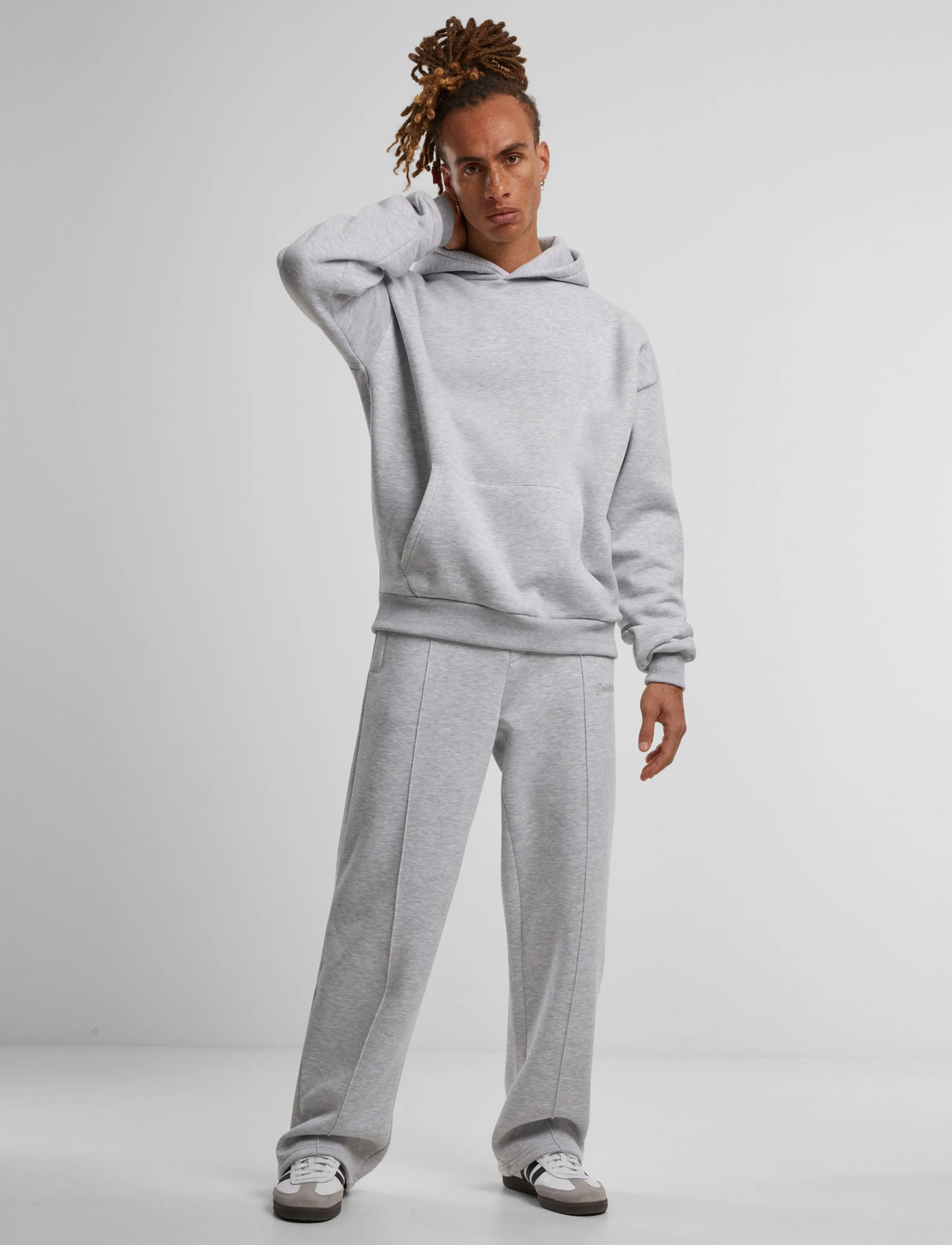 Prohibited Loose Sweatpants, S, Grey, Underdele > Joggingbukser, Herre