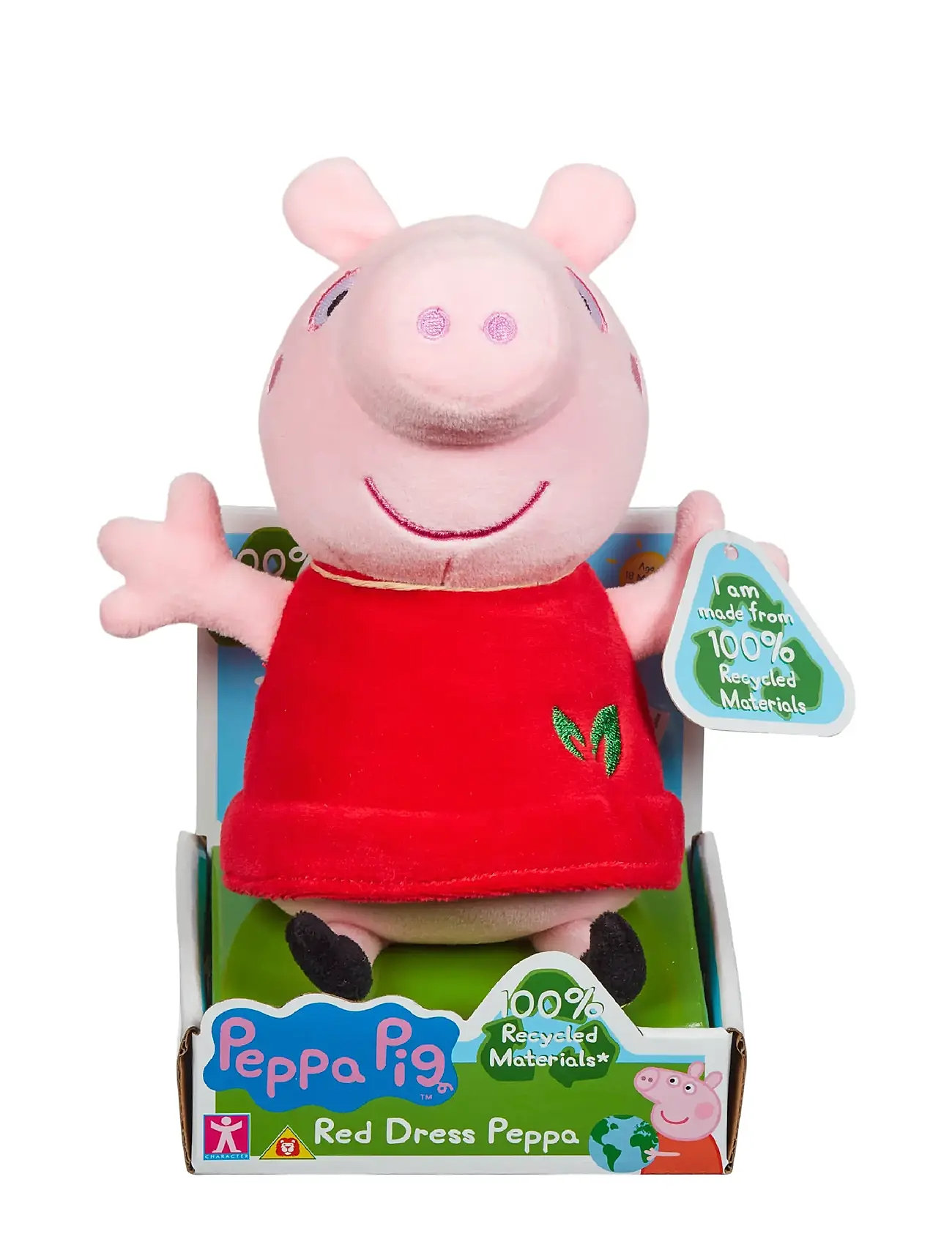 Peppa Eco Plush 20 Cm Toys Soft Toys Stuffed Toys Multi/patterned Gurli Gris