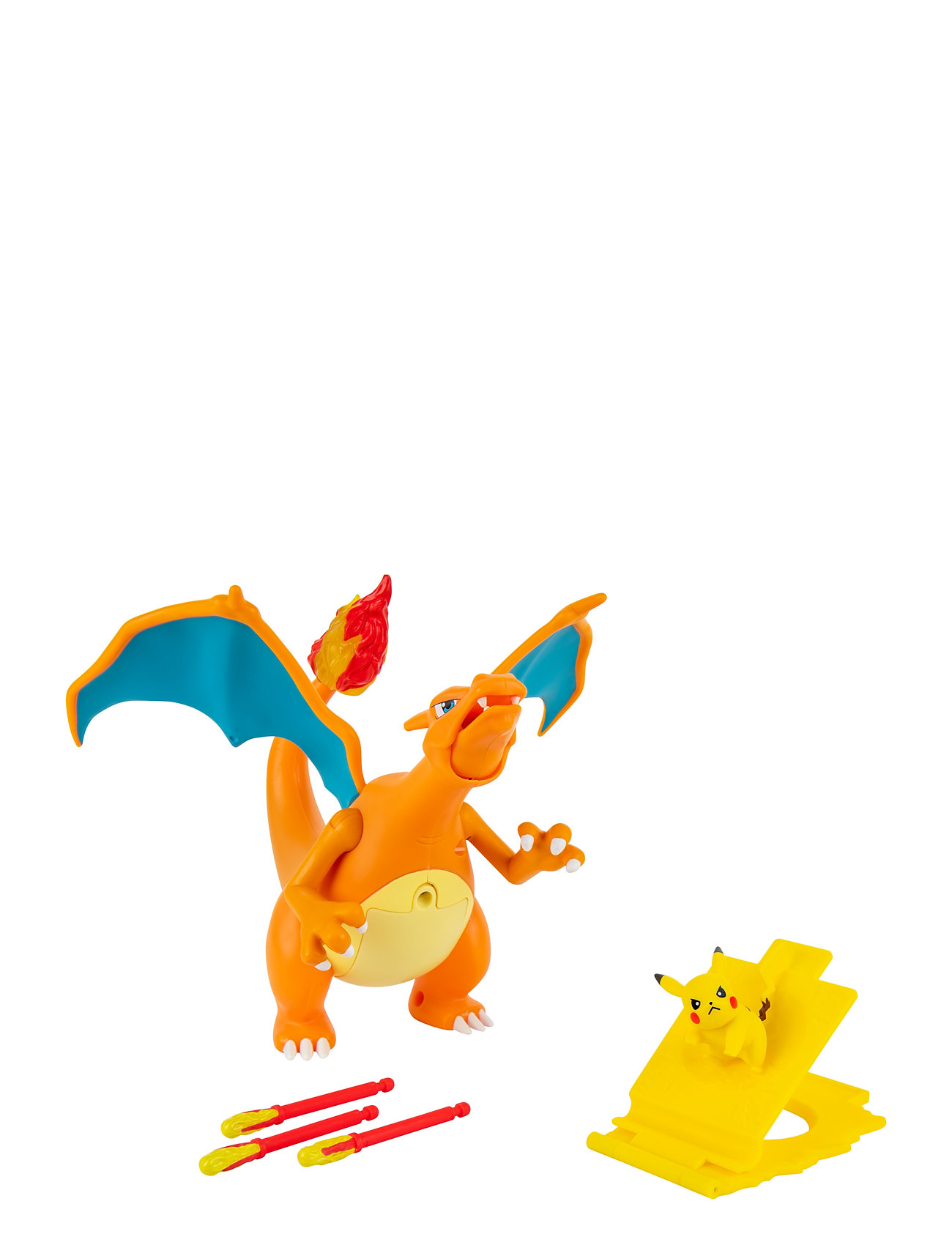 Pokemon Interactive Fire And Fly Charizard W. Pika Patterned Proxy