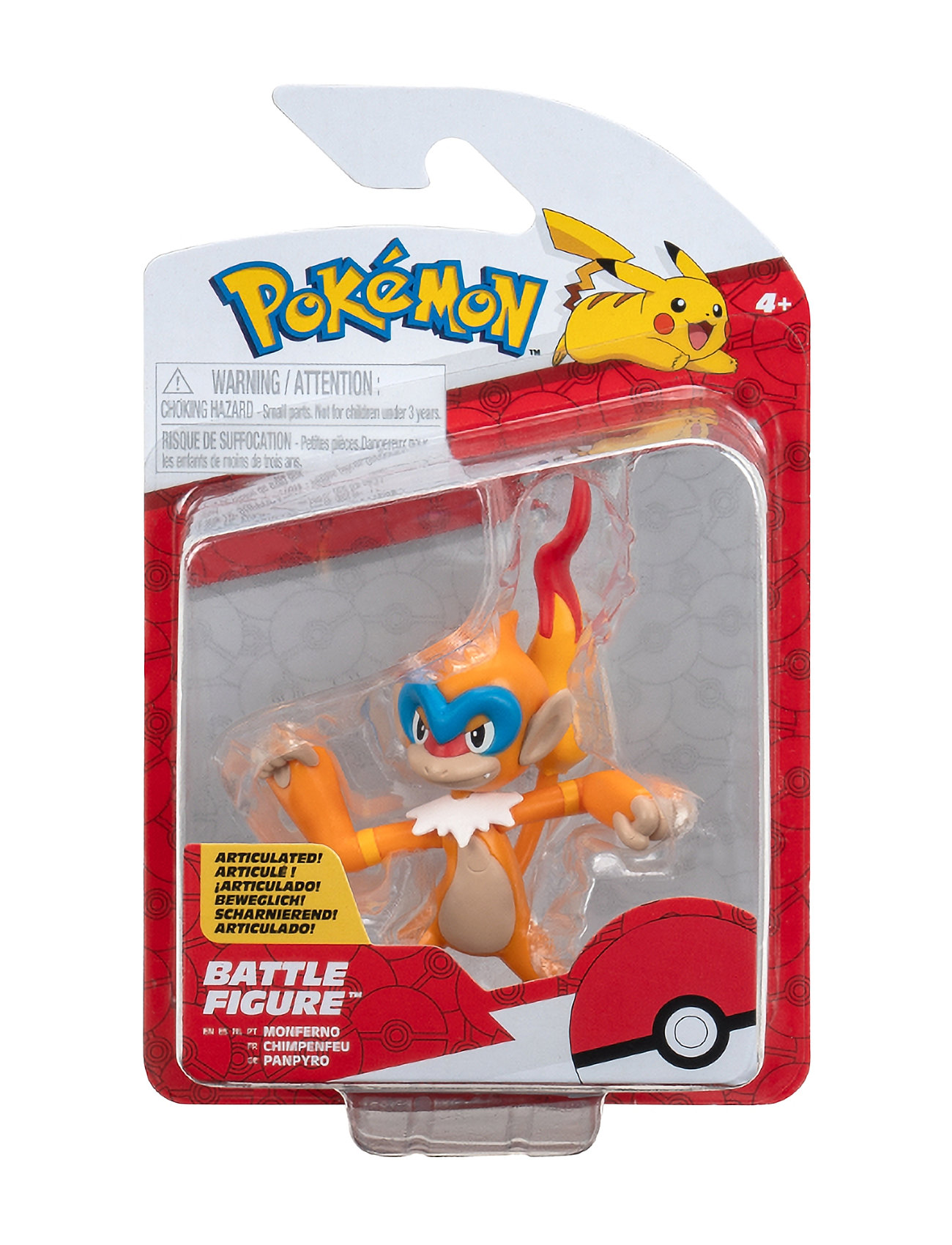 Pokemon Battle Figure Monferno Toys Playsets & Action Figures Action Figures Multi/patterned Pokemon