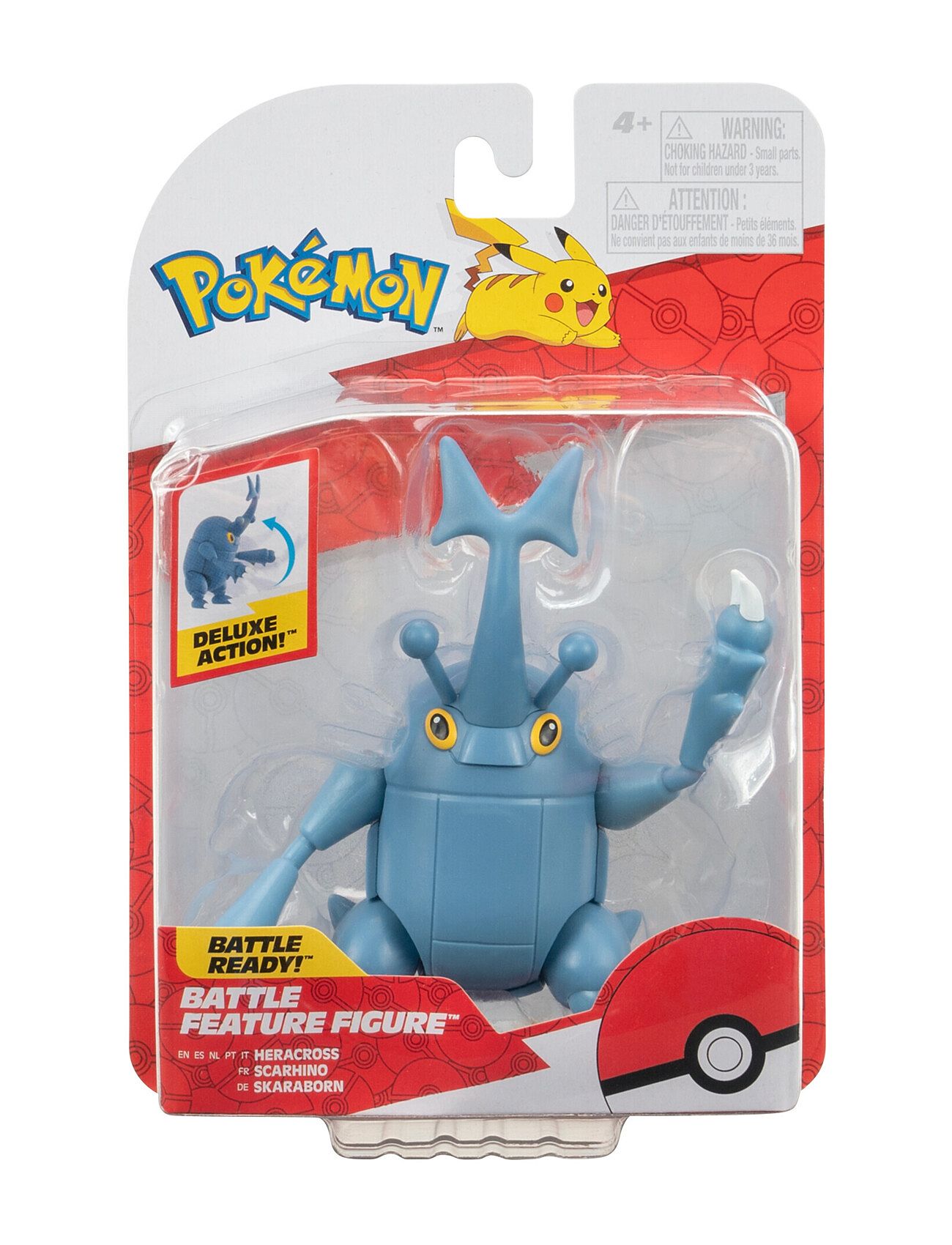 Pokemon Battle Feature Figure Heracross Patterned Proxy