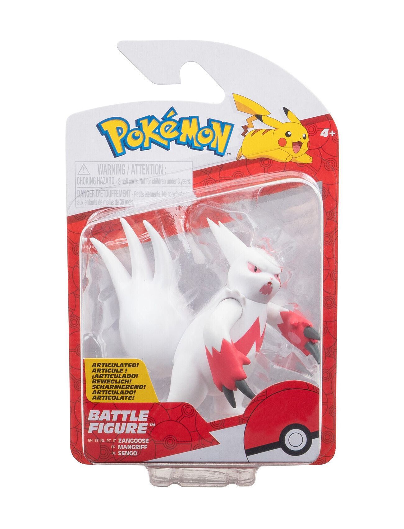 Pokemon Battle Figure Zangoose Toys Playsets & Action Figures Action Figures Multi/patterned Pokemon