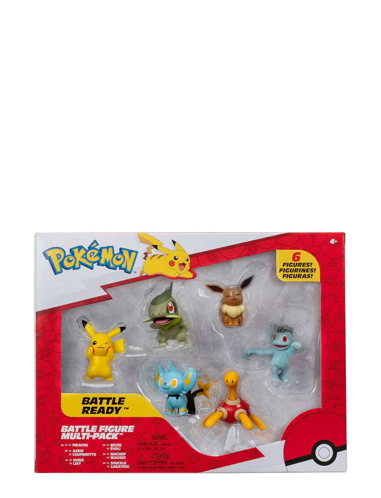 Pokemon Battle Figure 6 Pk Toys Playsets & Action Figures Multi/patterned Pokemon